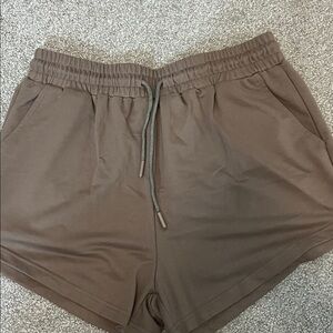 Women's Athletic Shorts in Brown